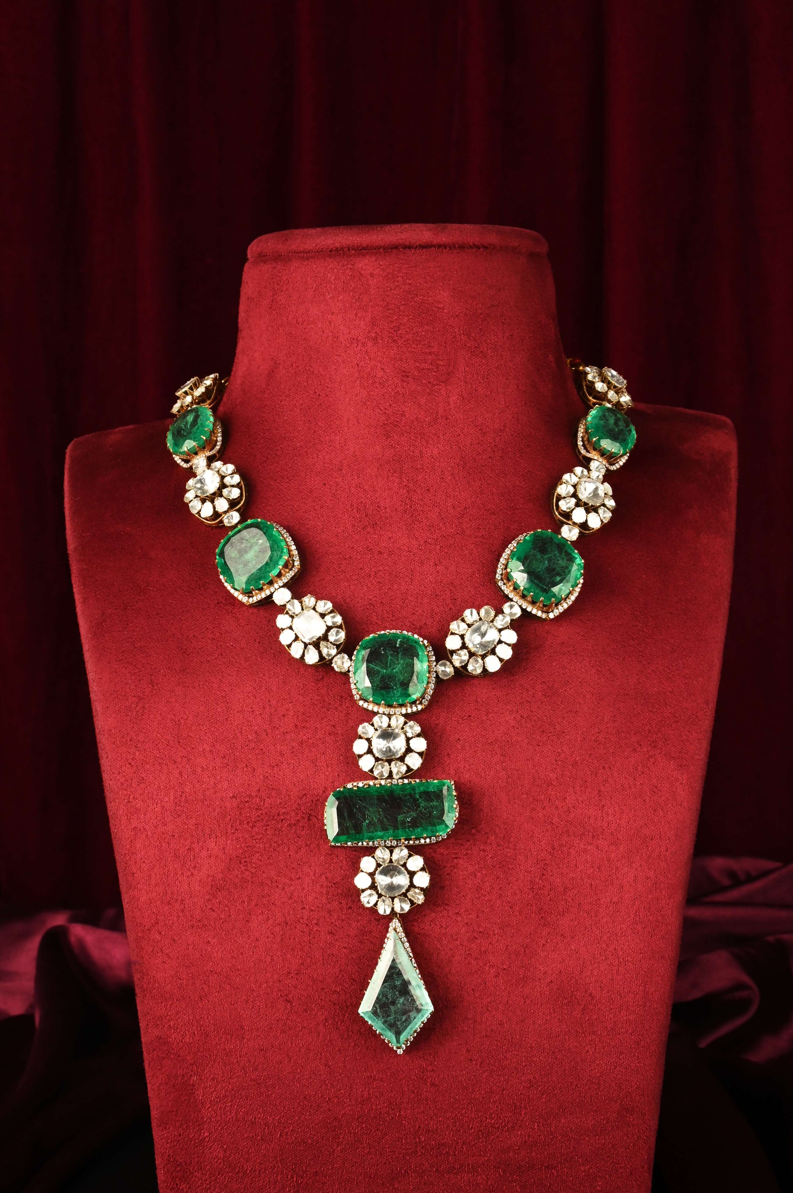 Brinda Gold and Diamonds - Polki  Necklace